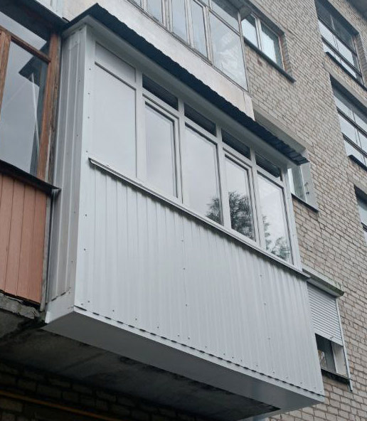 дах на балкон